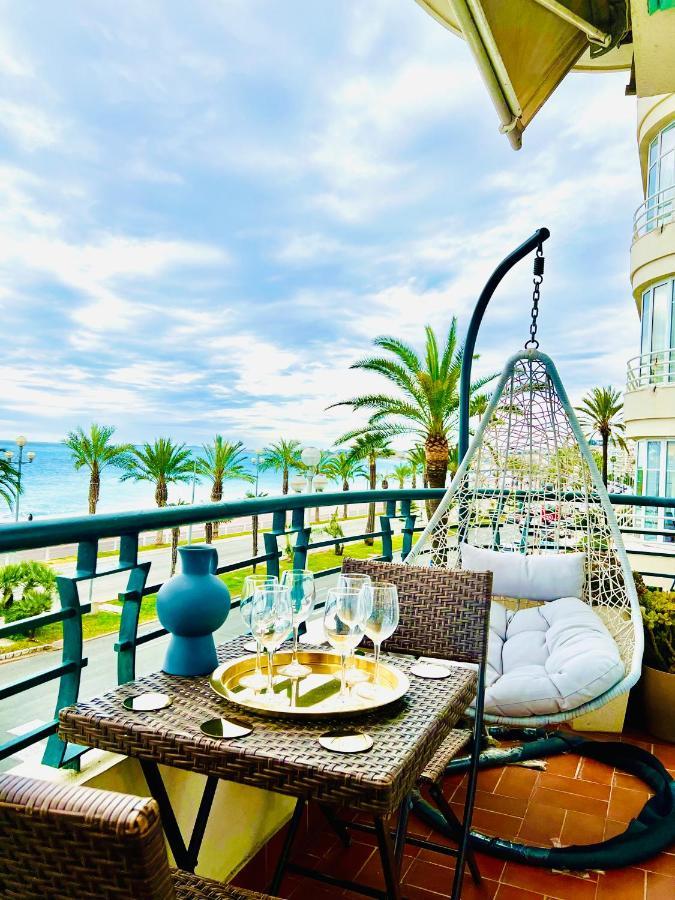 Endless Stunning Mediterranean Sea Views Promenade Des Anglais Nisa Exterior foto