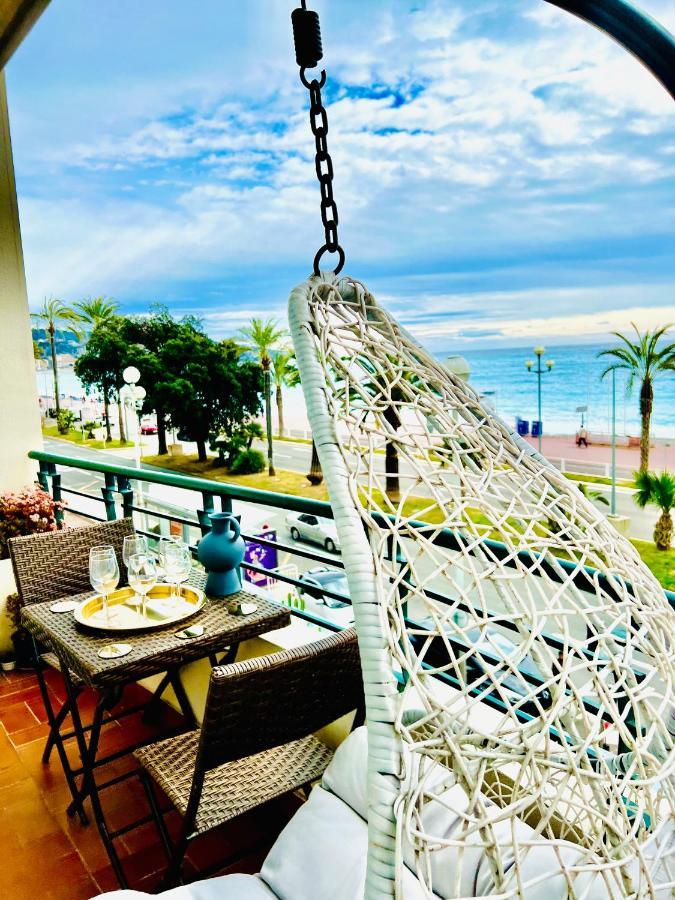 Endless Stunning Mediterranean Sea Views Promenade Des Anglais Nisa Exterior foto