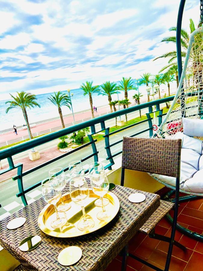 Endless Stunning Mediterranean Sea Views Promenade Des Anglais Nisa Exterior foto